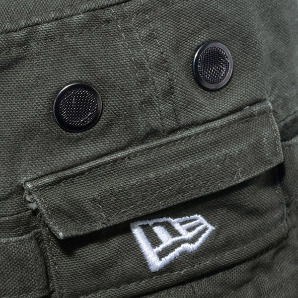 画像5: 【2025.08.21再入荷】NEWERA（ニューエラ）“アドベンチャー ベーシック ダックコットン オリーブ × ホワイト” (5)