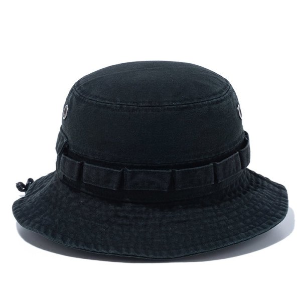 画像2: NEWERA（ニューエラ）“アドベンチャー ベーシック ダックコットン ブラック × ホワイト” (2)