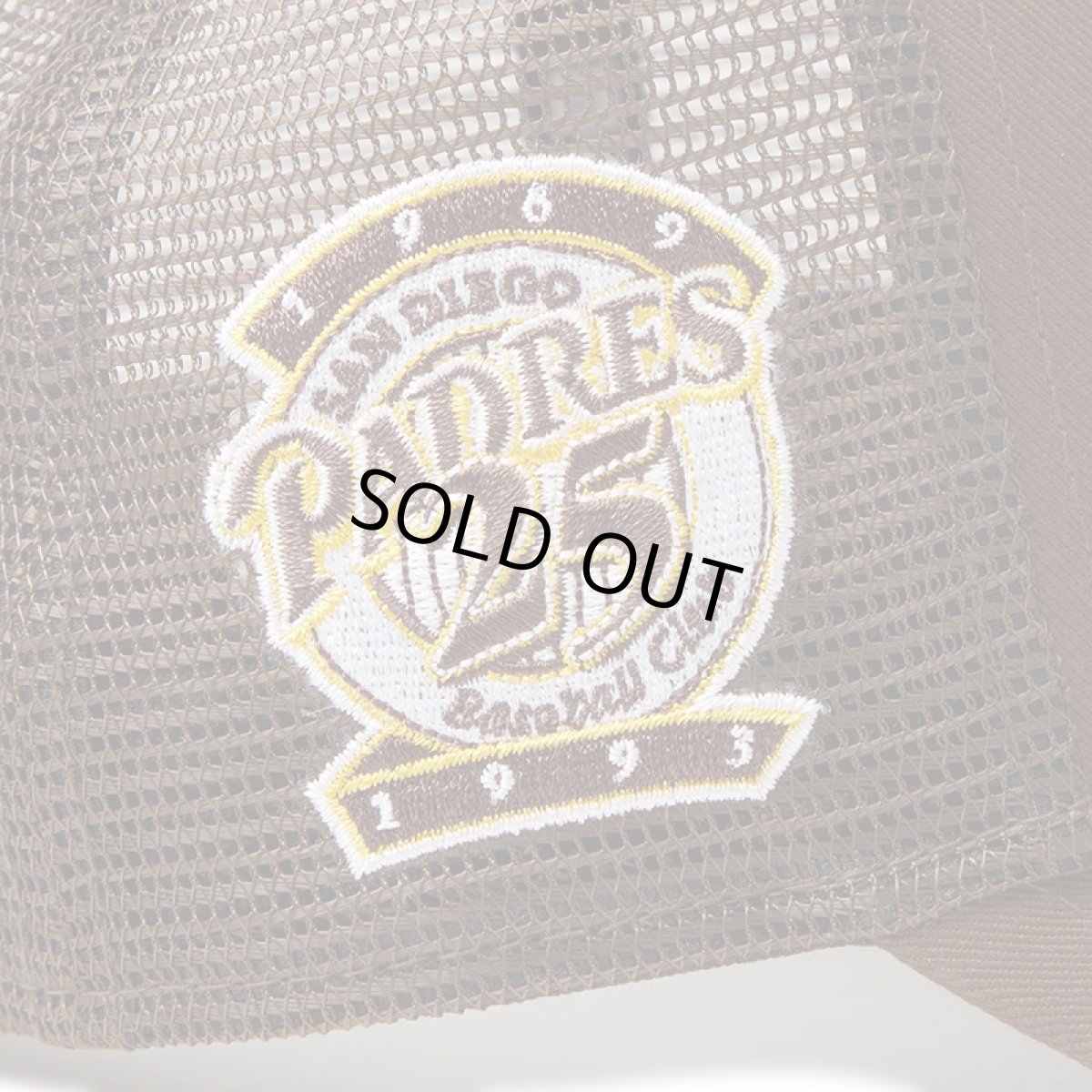 画像7: NEWERA（ニューエラ）“9FORTY A-Frame トラッカー MLB Side Patch サンディエゴ・パドレス ウォルナット” (7)