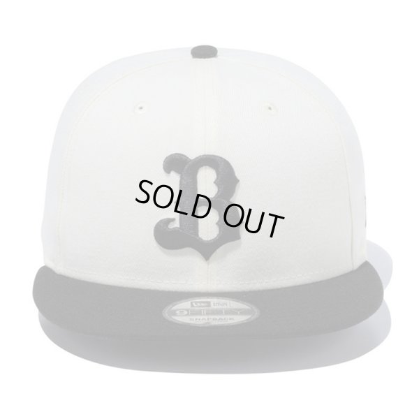 画像2: NEWERA（ニューエラ）“9FIFTY オリックス・バファローズ クロームホワイト × ブラック” (2)