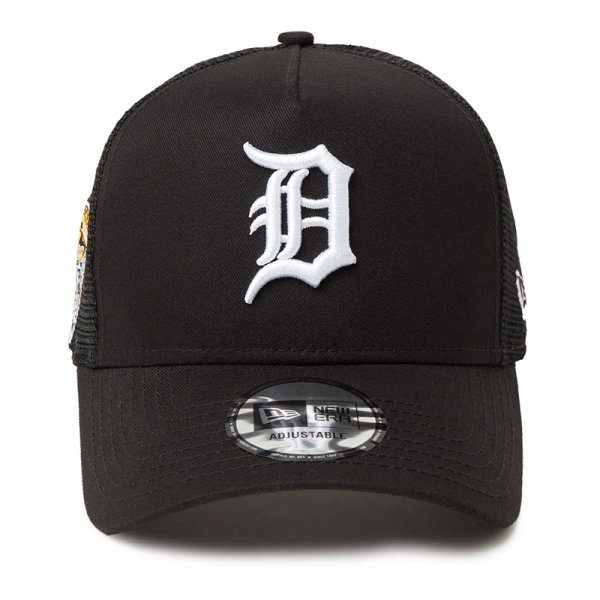 画像3: NEWERA（ニューエラ）“9FORTY A-Frame トラッカー MLB Side Patch デトロイト・タイガース ブラック” (3)