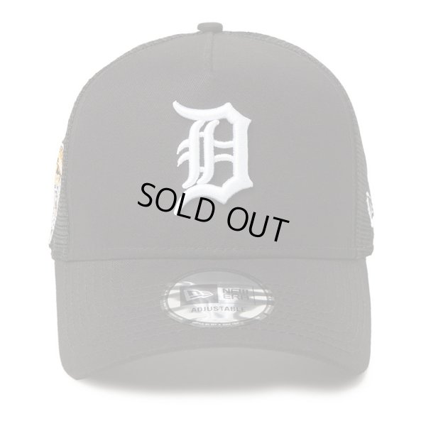 画像3: NEWERA（ニューエラ）“9FORTY A-Frame トラッカー MLB Side Patch デトロイト・タイガース ブラック” (3)