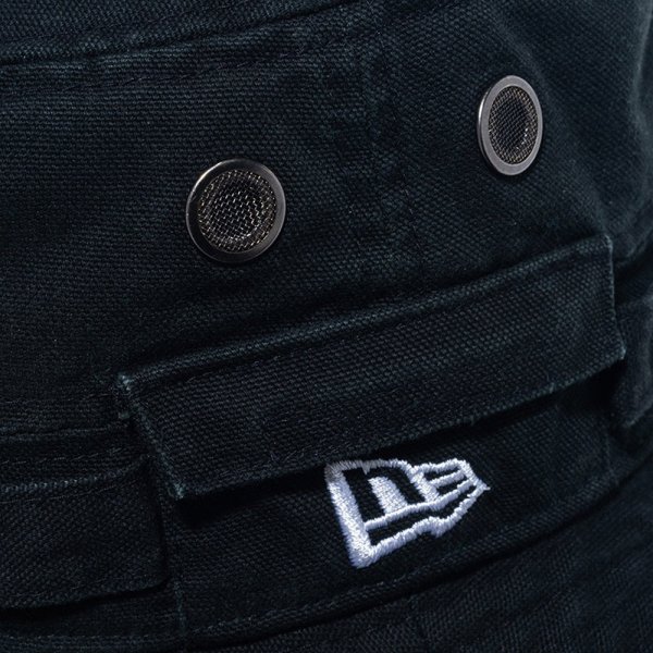 画像5: NEWERA（ニューエラ）“アドベンチャー ベーシック ダックコットン ブラック × ホワイト” (5)