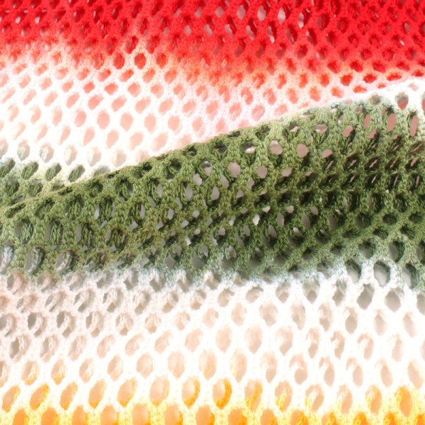 画像6: 【ラストL/XLのみ】SPECIAL1 (スペシャル ワン) “MARINA TEE Vortex ExSPC. TieDye BORDER - WHITExREDxGOLDxGREEN” (6)