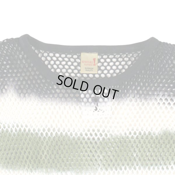 画像3: SPECIAL1 (スペシャル ワン) “MARINA TEE Vortex ExSPC. TieDye BORDER - BLACKxGOLDxGREEN” (3)