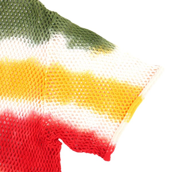 画像5: 【ラストL/XLのみ】SPECIAL1 (スペシャル ワン) “MARINA TEE Vortex ExSPC. TieDye BORDER - WHITExREDxGOLDxGREEN” (5)