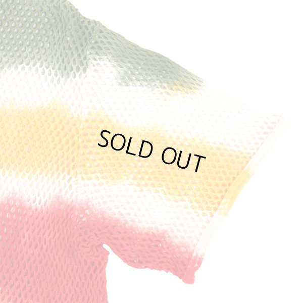 画像5: 【ラストL/XLのみ】SPECIAL1 (スペシャル ワン) “MARINA TEE Vortex ExSPC. TieDye BORDER - WHITEｘREDｘGOLDｘGREEN” (5)