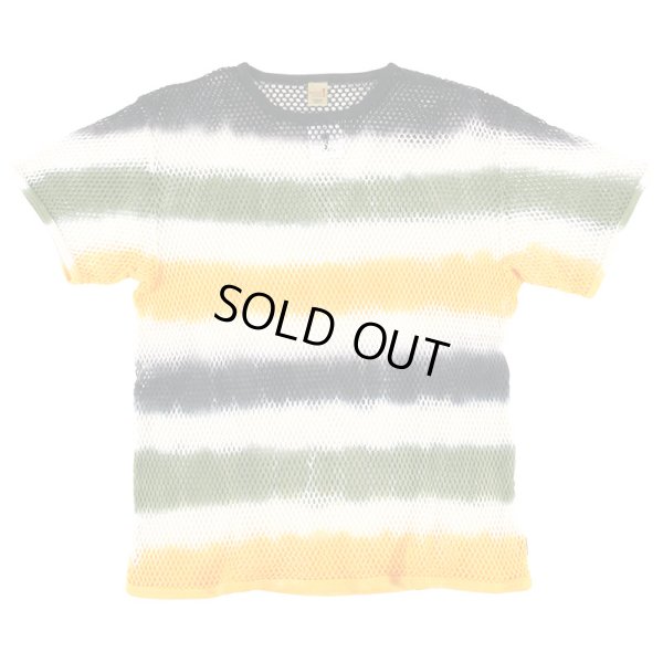 画像1: SPECIAL1 (スペシャル ワン) “MARINA TEE Vortex ExSPC. TieDye BORDER - BLACKxGOLDxGREEN” (1)