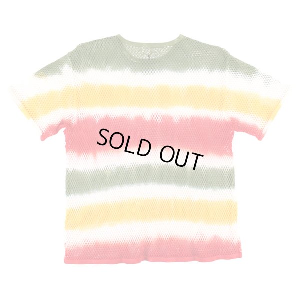 画像2: 【ラストL/XLのみ】SPECIAL1 (スペシャル ワン) “MARINA TEE Vortex ExSPC. TieDye BORDER - WHITEｘREDｘGOLDｘGREEN” (2)