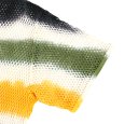 画像5: SPECIAL1 (スペシャル ワン) “MARINA TEE Vortex ExSPC. TieDye BORDER - BLACKｘGOLDｘGREEN” (5)