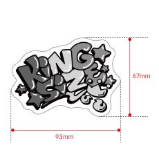 画像3: KINGSIZE（キングサイズ）“POP STAR WATERPROOF STICKER” (3)