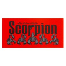 画像1: SCORPION the Silent Killer WATERPROOF STICKER (1)