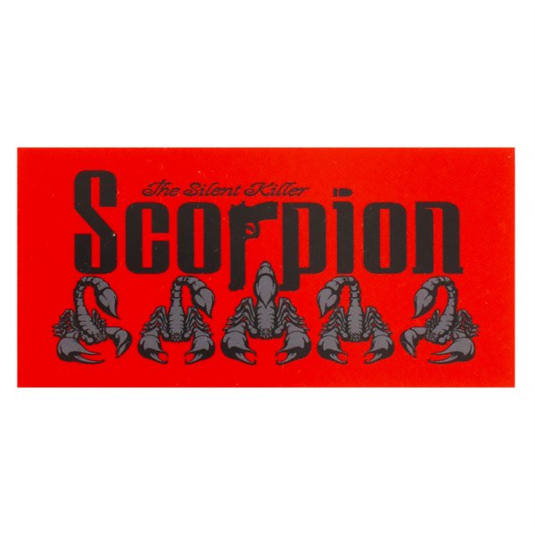 画像1: SCORPION the Silent Killer STICKER (1)