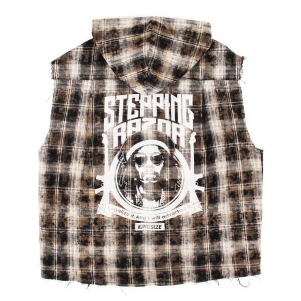 画像4: 【ラストLのみ】KINGSIZE(キングサイズ)“SLEEVELESS SHIRTS” (4)