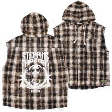 画像1: 【ラストLのみ】KINGSIZE（キングサイズ）“SLEEVELESS SHIRTS” (1)