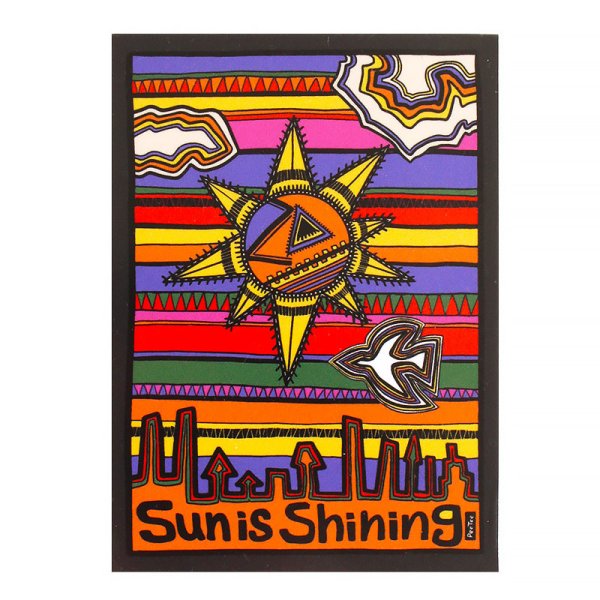 画像1: PeeTee. (ピーティー) “SUN IS SHINING WATERPROOF STICKER” (1)