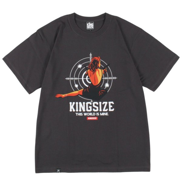 画像1: KINGSIZE（キングサイズ）“WORLD IS MINE TEE” (1)