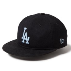 画像2: NEWERA（ニューエラ）“RC 9FIFTY ロサンゼルス・ドジャース ブラック ブラックスウェードバイザー” (2)