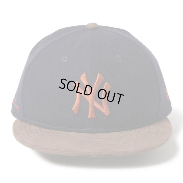 画像3: NEWERA（ニューエラ）“RC 9FIFTY ニューヨーク・ヤンキース ネイビー ブラウンスウェードバイザー” (3)