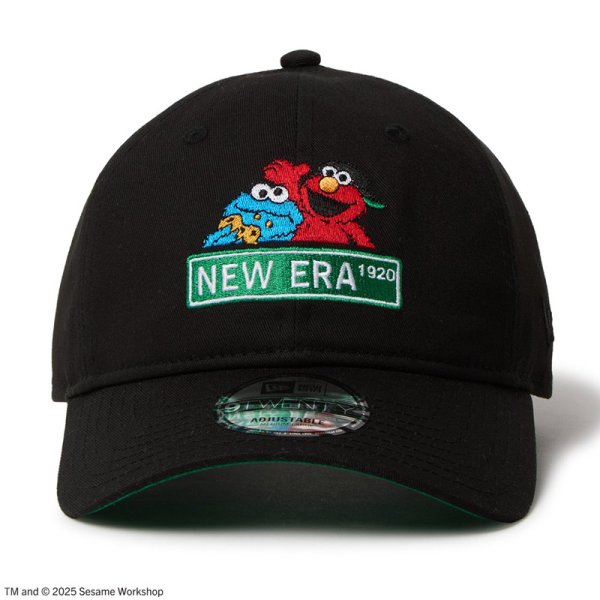 画像2: NEWERA（ニューエラ）“9TWENTY SESAME STREET セサミストリート NEW ERA ブラック” (2)