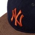 画像6: NEWERA（ニューエラ）“RC 9FIFTY ニューヨーク・ヤンキース ネイビー ブラウンスウェードバイザー” (6)