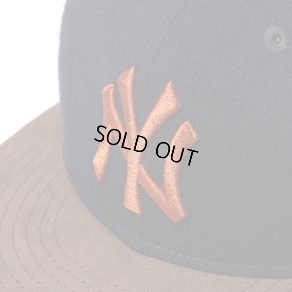 画像6: NEWERA（ニューエラ）“RC 9FIFTY ニューヨーク・ヤンキース ネイビー ブラウンスウェードバイザー” (6)