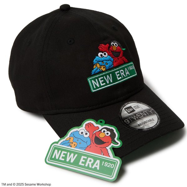 画像5: NEWERA（ニューエラ）“9TWENTY SESAME STREET セサミストリート NEW ERA ブラック” (5)