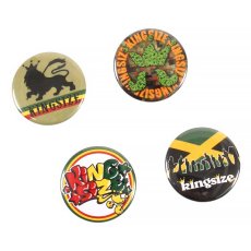 画像1: KINGSIZE（キングサイズ）“BADGE SET (4pcs）” (1)