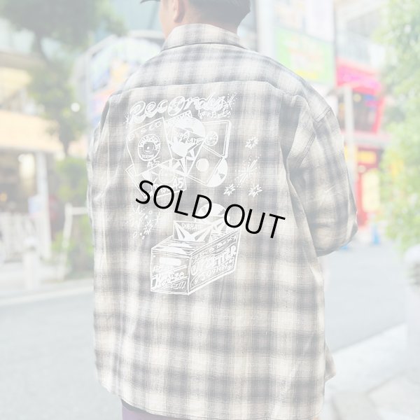 画像14: 【ラストLのみ】KINGSIZE（キングサイズ）“OMBRE L/S SHIRT” (14)