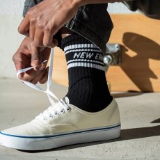 画像18: 【2025.09.27再入荷】NEWERA（ニューエラ） “ソックス クルー 3ペア ライン ブラック/ホワイト/ネイビー” (18)