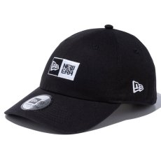 画像1: NEWERA（ニューエラ）“カジュアルクラシック ボックスロゴ ブラック × ホワイト” (1)