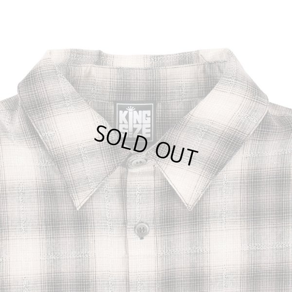 画像4: 【ラストLのみ】KINGSIZE（キングサイズ）“OMBRE L/S SHIRT” (4)
