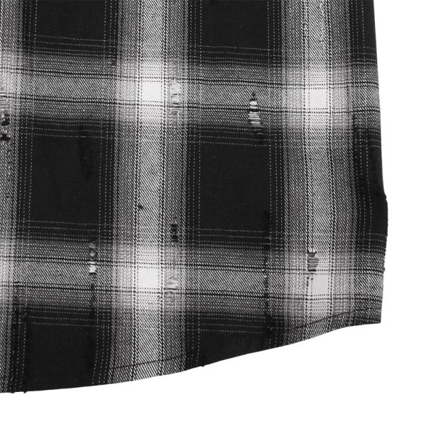 画像8: 【2025.09.10再入荷】KINGSIZE（キングサイズ）“DAMAGE L/S SHIRT” (8)