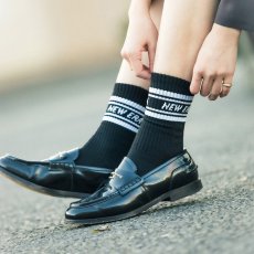 画像20: 【2025.09.27再入荷】NEWERA（ニューエラ） “ソックス クルー 3ペア ライン ブラック/ホワイト/ネイビー” (20)