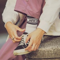 画像19: 【2025.09.27再入荷】NEWERA（ニューエラ） “ソックス クルー 3ペア ライン ブラック/ホワイト/ネイビー” (19)