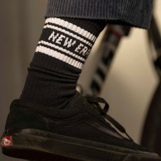 画像23: 【2025.09.27再入荷】NEWERA（ニューエラ） “ソックス クルー 3ペア ライン ブラック/ホワイト/ネイビー” (23)