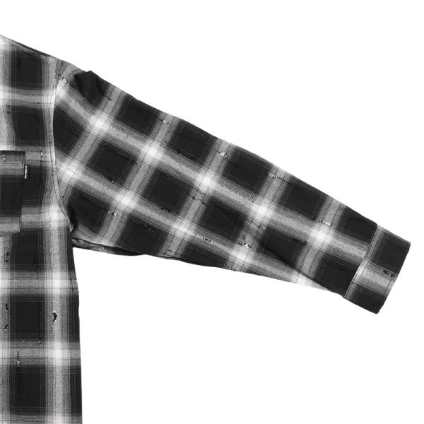 画像9: 【2025.09.10再入荷】KINGSIZE（キングサイズ）“DAMAGE L/S SHIRT” (9)