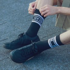画像10: NEWERA（ニューエラ） “ソックス クルー 3ペア ライン ブラック” (10)