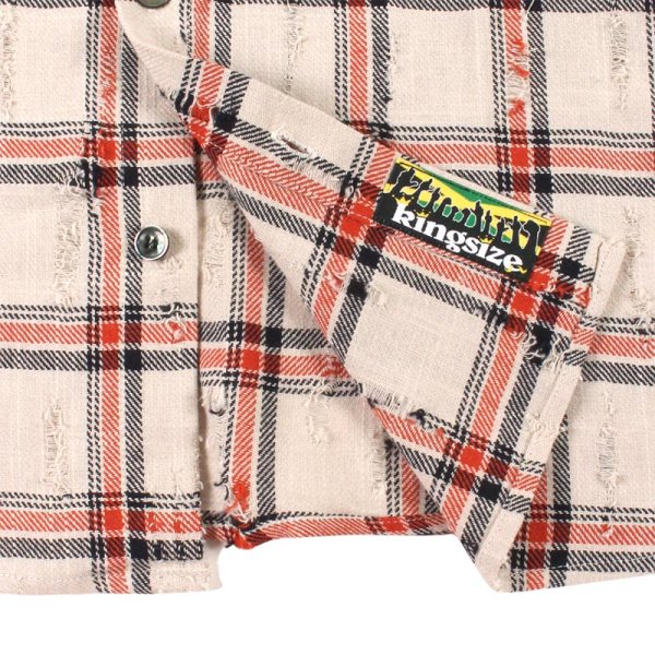 画像7: 【2025.09.10再入荷】KINGSIZE（キングサイズ）“DAMAGE L/S SHIRT” (7)