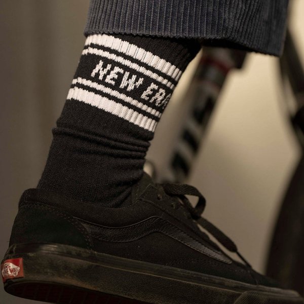 画像12: NEWERA（ニューエラ） “ソックス クルー 3ペア ライン ブラック” (12)
