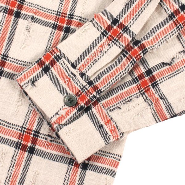 画像10: 【2025.09.10再入荷】KINGSIZE（キングサイズ）“DAMAGE L/S SHIRT” (10)