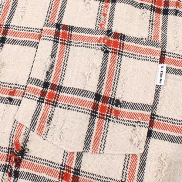 画像4: 【2025.09.10再入荷】KINGSIZE（キングサイズ）“DAMAGE L/S SHIRT” (4)