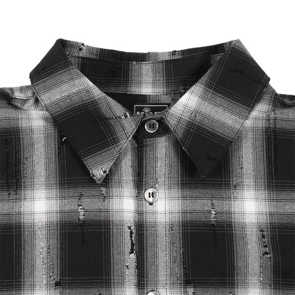 画像3: 【2025.09.10再入荷】KINGSIZE（キングサイズ）“DAMAGE L/S SHIRT” (3)