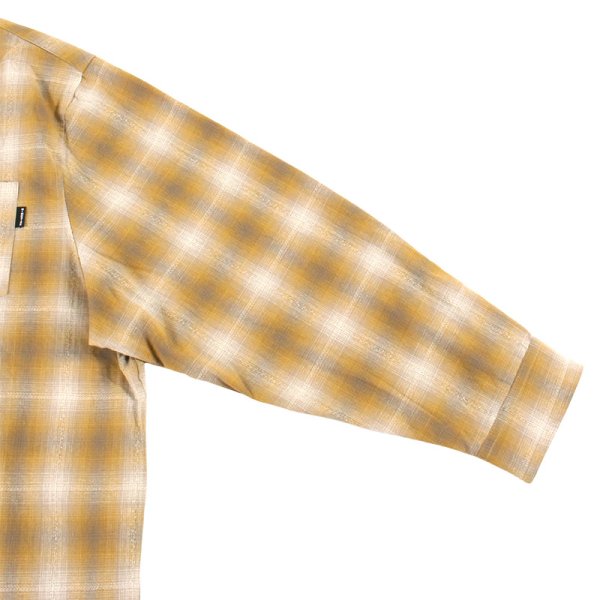 画像10: 【ラストLのみ】KINGSIZE（キングサイズ）“OMBRE L/S SHIRT” (10)