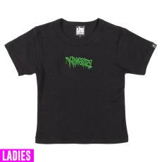 画像1: [レディース] KINGSIZE（キングサイズ）“CASPER DRIP CROPPED WOMEN'S TEE” (1)