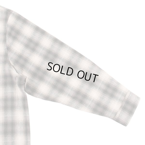 画像10: 【ラストLのみ】KINGSIZE（キングサイズ）“OMBRE L/S SHIRT” (10)