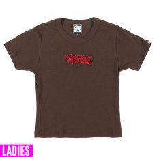 画像1: [レディース] KINGSIZE（キングサイズ）“CASPER DRIP CROPPED WOMEN'S TEE” (1)