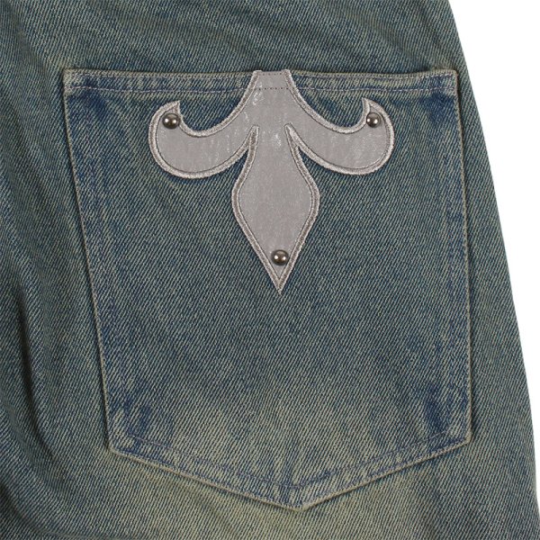 画像14: GALFY(ガルフィー) “百合の紋紋デニム” (14)