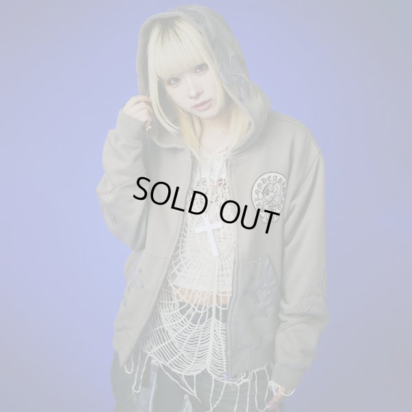 画像15: 【ラスト大型犬（XL）のみ】GALFY(ガルフィー) “百合の紋紋パーカー” (15)