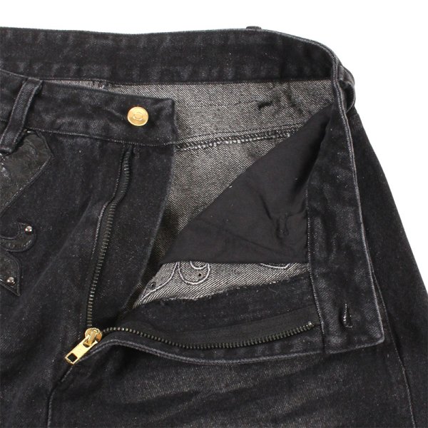 画像7: 【ラスト大型犬（XL）のみ】GALFY(ガルフィー) “百合の紋紋デニム” (7)